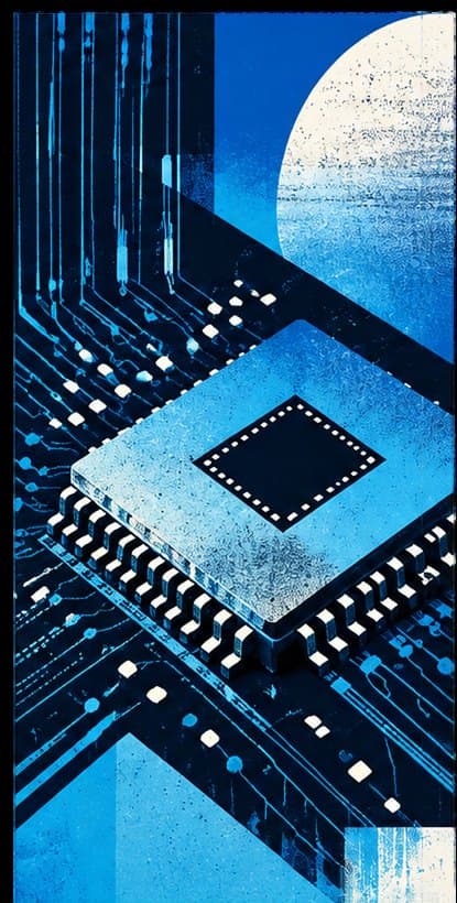 Electronics & Semiconductors artwork from the conclave brochure