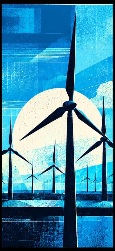 Renewable & Green Energy artwork from the conclave brochure