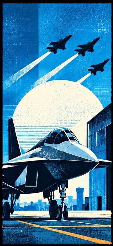 Aerospace & Defence artwork from the conclave brochure