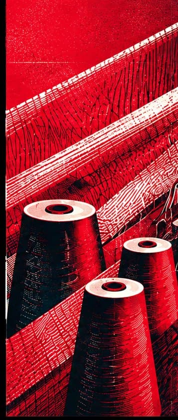 Textiles & Technical Textiles artwork from the conclave brochure